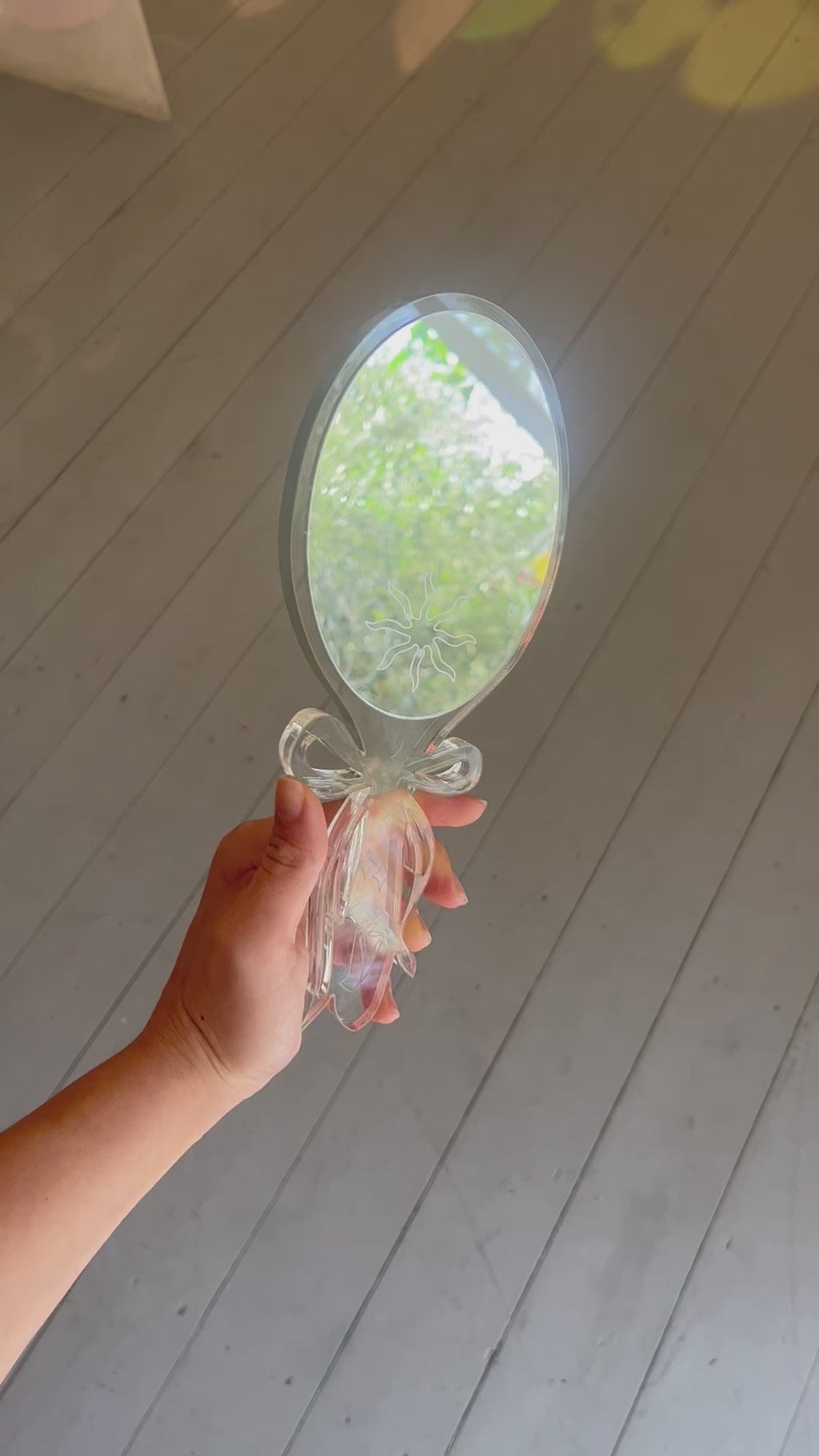 Sun Hand mirror