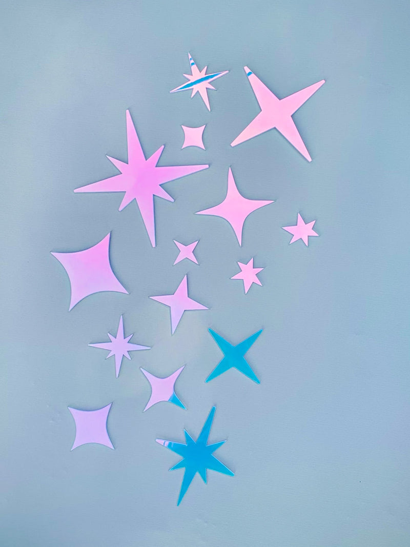 X-Large Sparkle Art set - set of 15