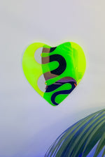 Snake Heart Neon Reflector