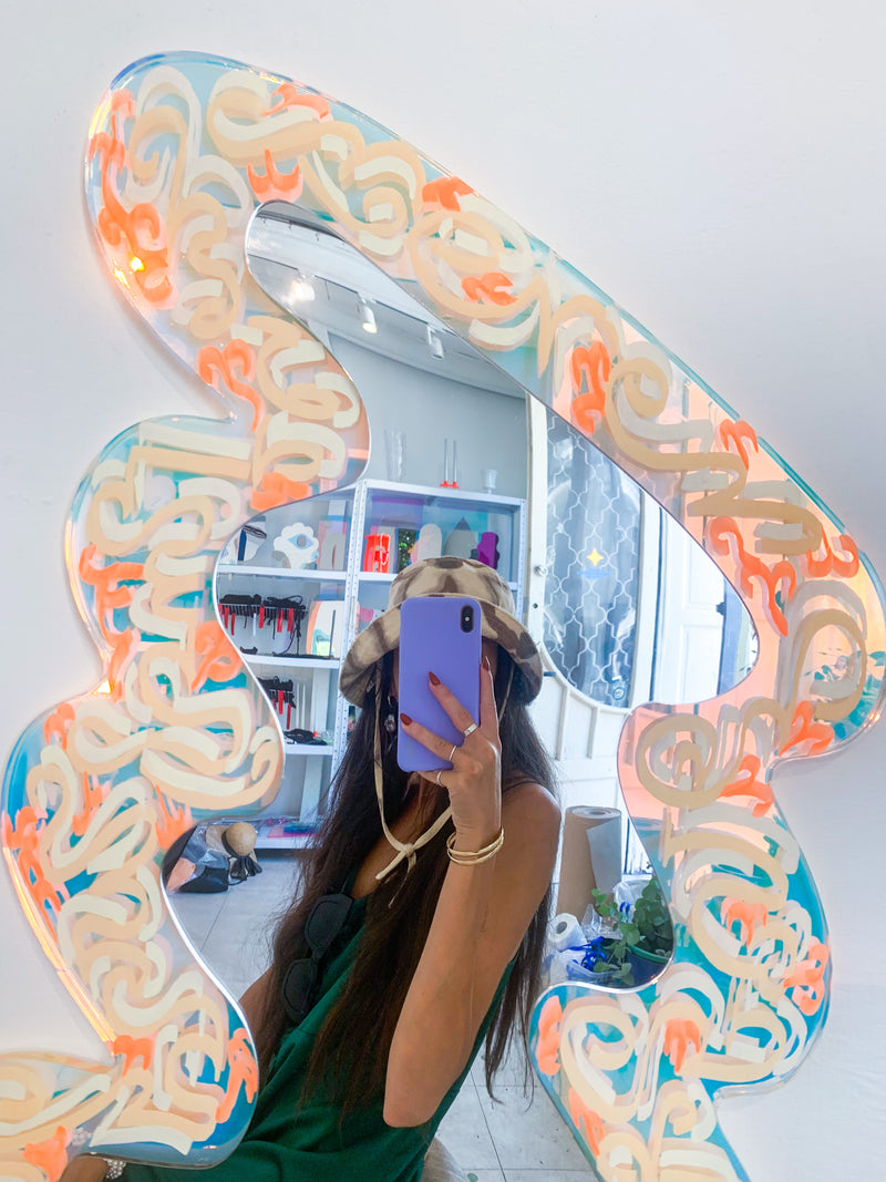 Swirl Squiggle Reflector x Barrzut